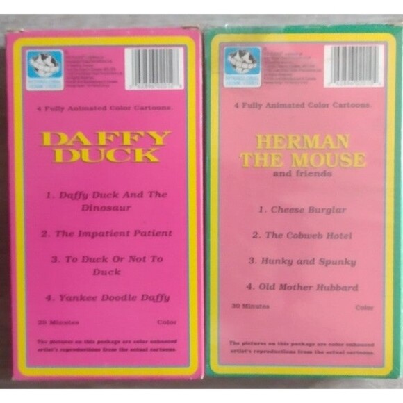 Vintage Herman The Mouse & Daffy Duck Cartoon ABM - Picture 5 of 5